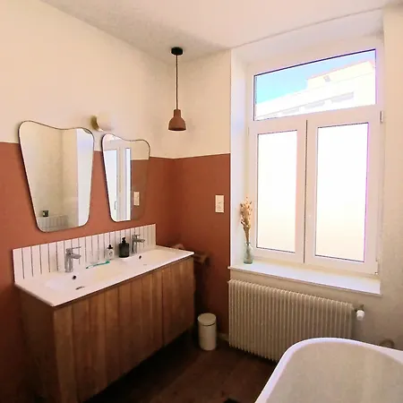 Large House 11 People 4 Bedrooms With Outdoor Near Lille Center
